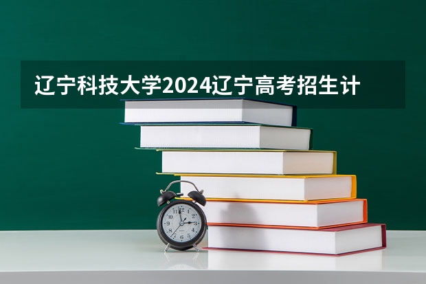 辽宁科技大学2024辽宁高考招生计划详解