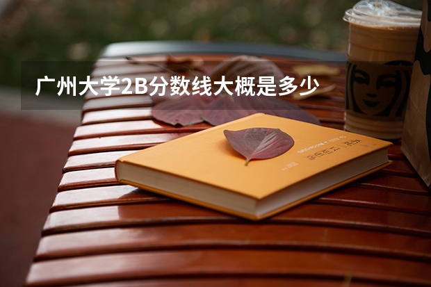 广州大学2B分数线大概是多少