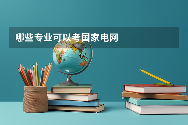 哪些专业可以考国家电网