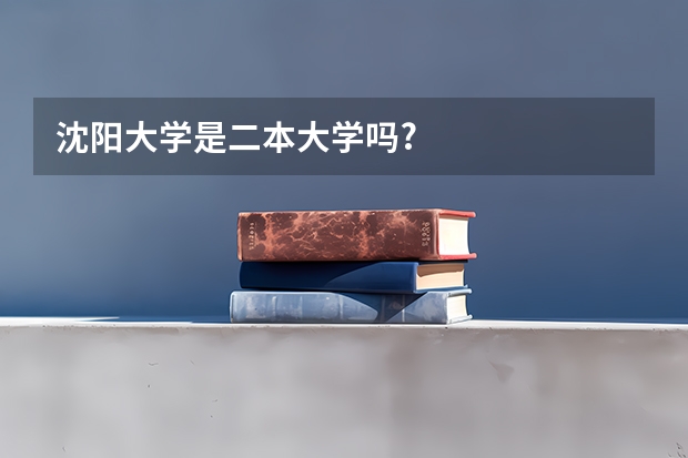 沈阳大学是二本大学吗?