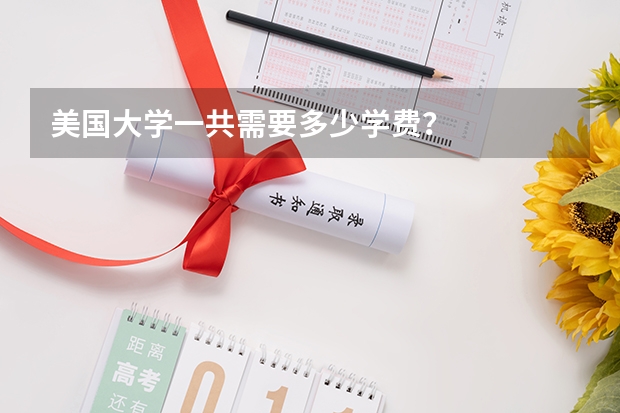 美国大学一共需要多少学费？