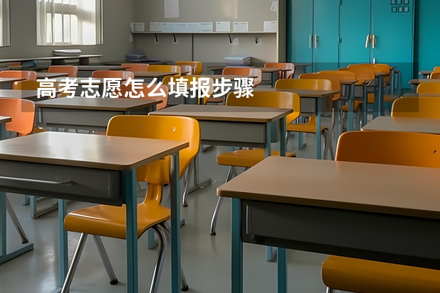 高考志愿怎么填报步骤