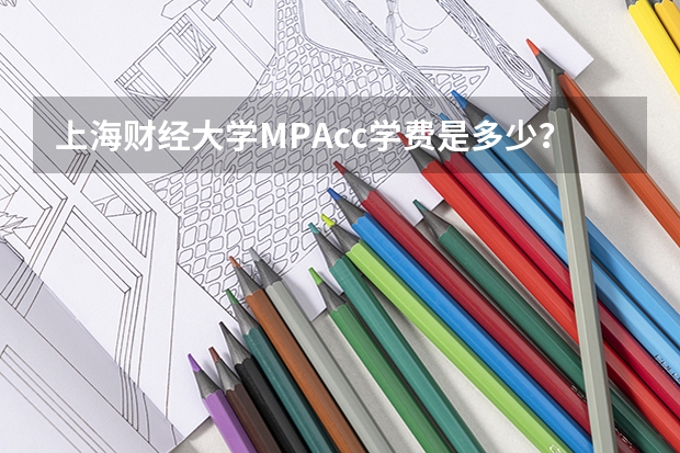 上海财经大学MPAcc学费是多少？