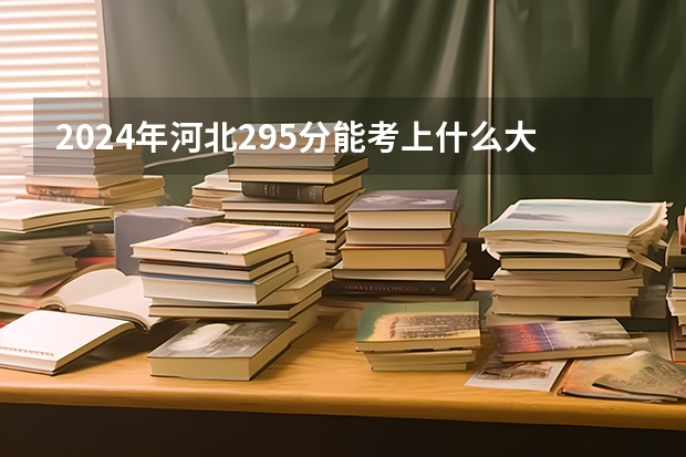2024年河北295分能考上什么大学？