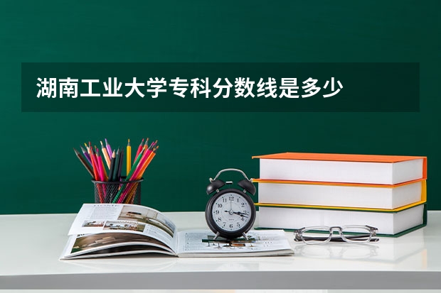 湖南工业大学专科分数线是多少