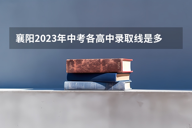 襄阳2023年中考各高中录取线是多少？