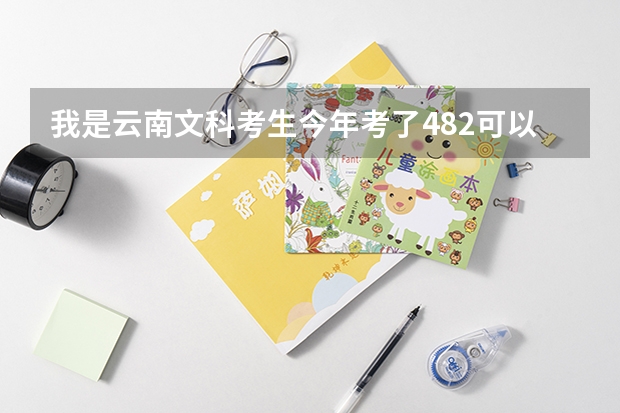 我是云南文科考生今年考了482可以报哪些学校？