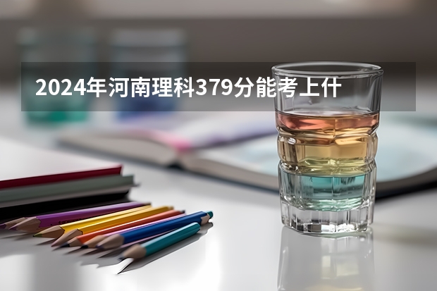 2024年河南理科379分能考上什么大学？