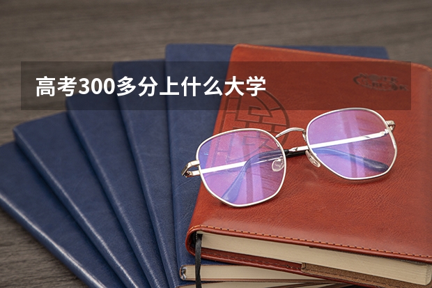 高考300多分上什么大学