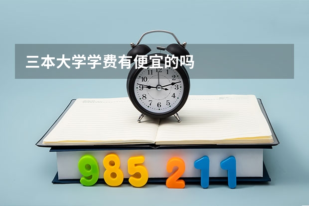 三本大学学费有便宜的吗