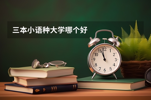 三本小语种大学哪个好