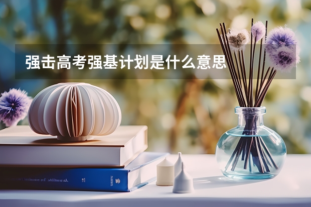 强击高考强基计划是什么意思