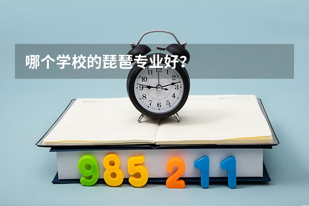 哪个学校的琵琶专业好？