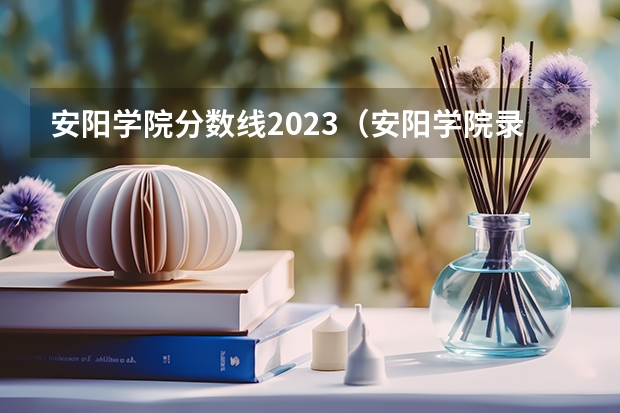 安阳学院分数线2023（安阳学院录取分数线）