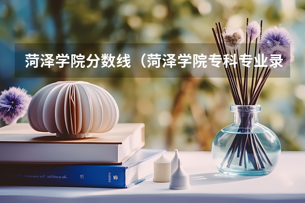 菏泽学院分数线（菏泽学院专科专业录取分数线）