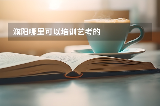濮阳哪里可以培训艺考的