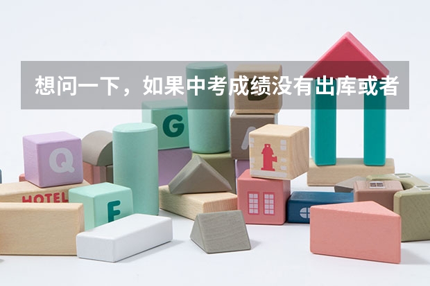 想问一下，如果中考成绩没有出库或者成绩不理想，该怎么办 ? 可以去一些私立学校吗？