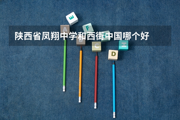 陕西省凤翔中学和西街中国哪个好