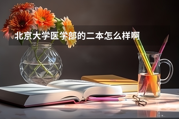北京大学医学部的二本怎么样啊