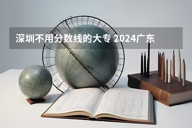 深圳不用分数线的大专 2024广东省最低分的公办大专排名及最低分数线位次