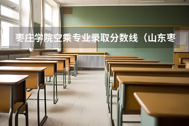 枣庄学院空乘专业录取分数线（山东枣庄学院录取分数线）