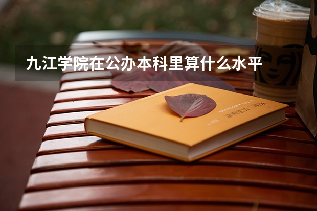 九江学院在公办本科里算什么水平