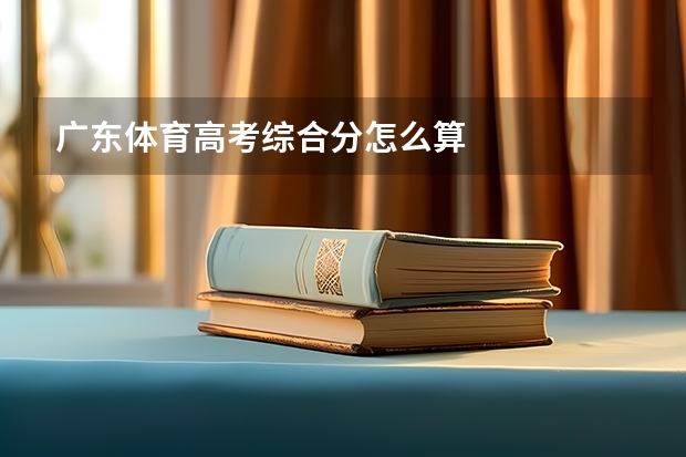 广东体育高考综合分怎么算