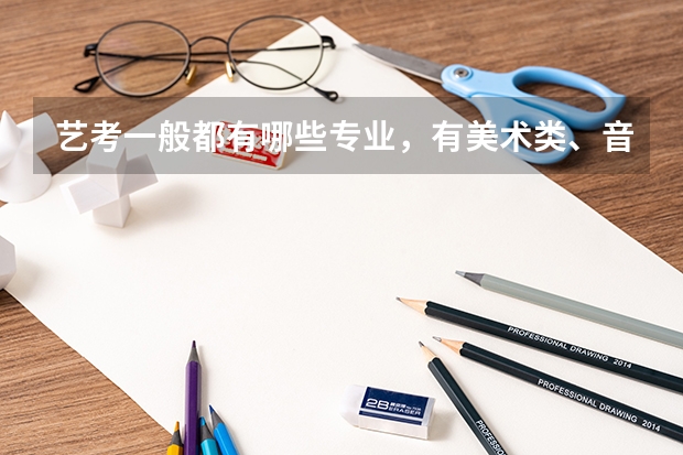 艺考一般都有哪些专业，有美术类、音乐类、舞蹈类等