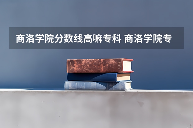 商洛学院分数线高嘛专科 商洛学院专升本录取分数线2023