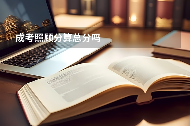成考照顾分算总分吗