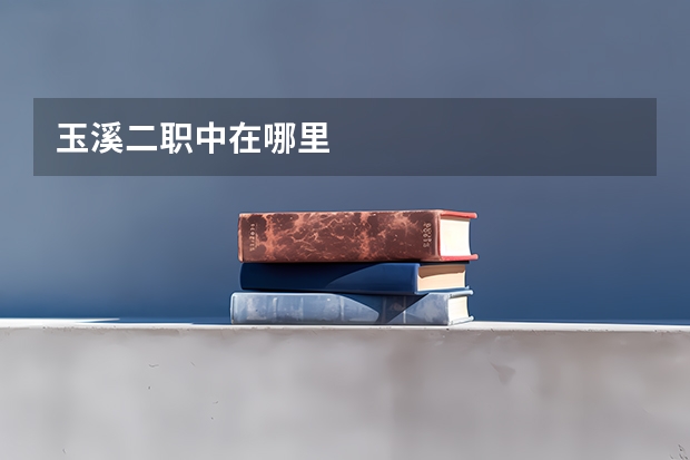 玉溪二职中在哪里