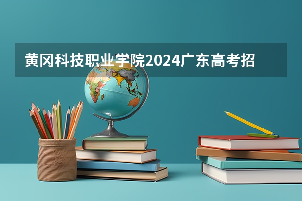 黄冈科技职业学院2024广东高考招生计划详解
