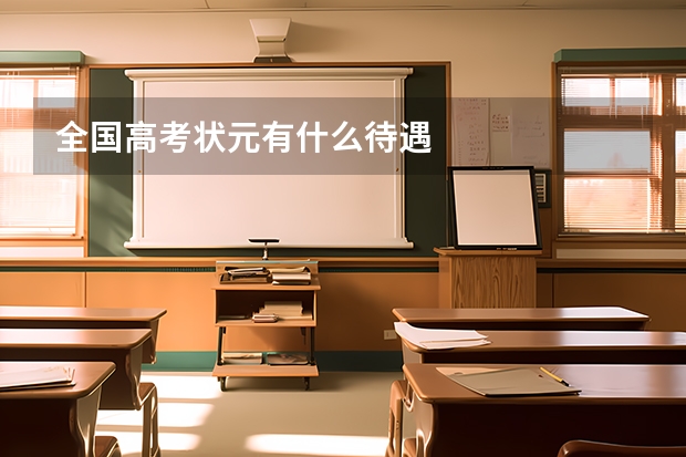 全国高考状元有什么待遇