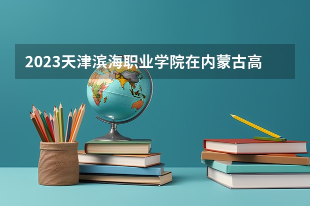 2023天津滨海职业学院在内蒙古高考专业招生计划人数