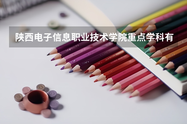 陕西电子信息职业技术学院重点学科有哪些 开设专业介绍
