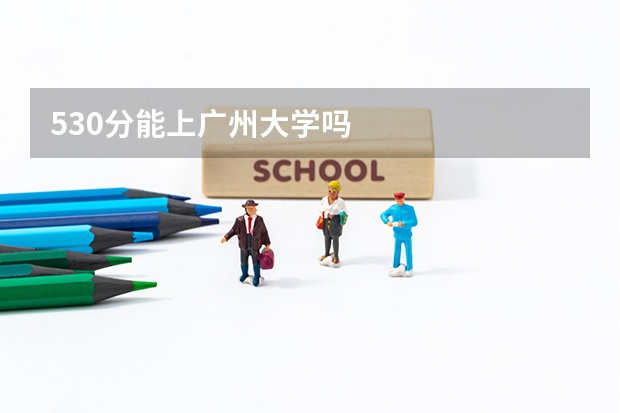 530分能上广州大学吗