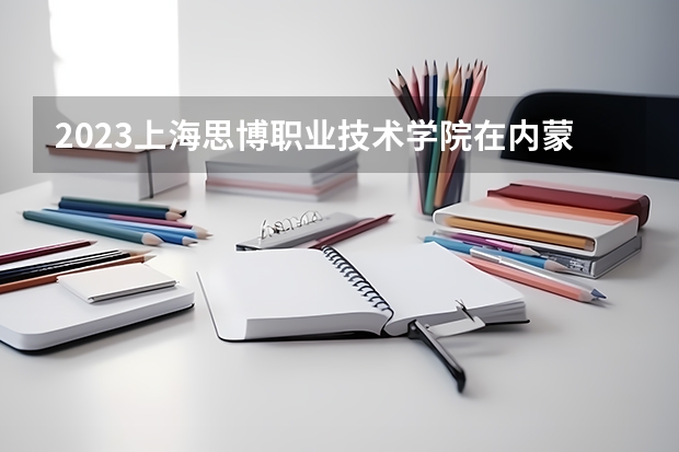 2023上海思博职业技术学院在内蒙古高考专业招生计划人数