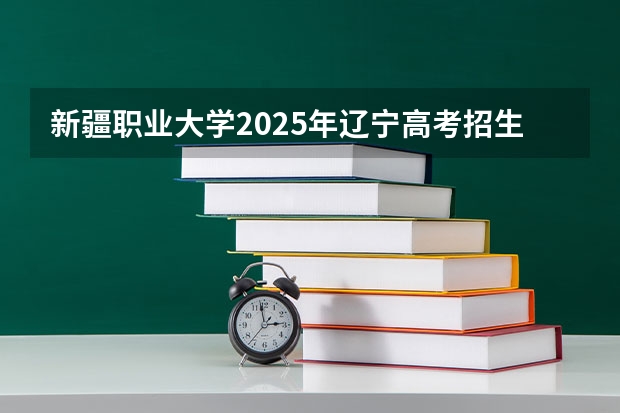 新疆职业大学2025年辽宁高考招生计划预测