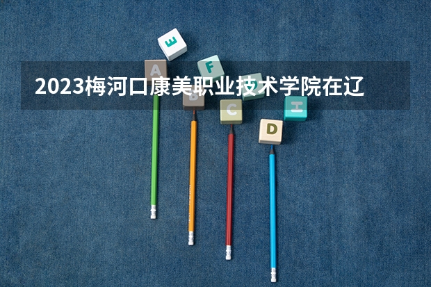 2023梅河口康美职业技术学院在辽宁高考专业招生计划人数