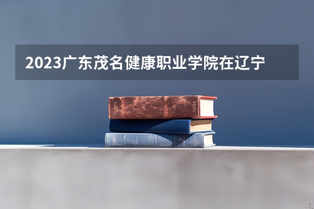 2023广东茂名健康职业学院在辽宁高考专业招生计划人数