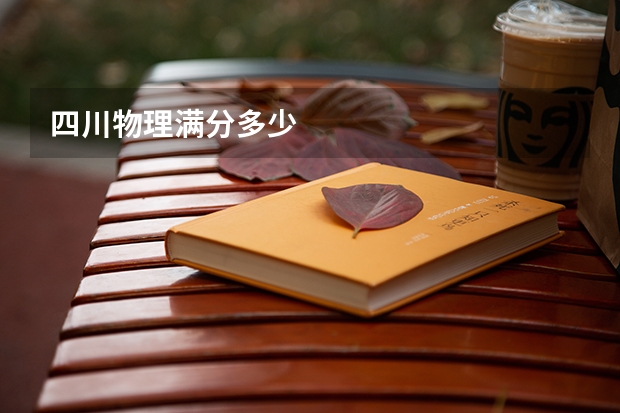 四川物理满分多少
