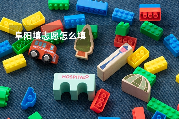 阜阳填志愿怎么填