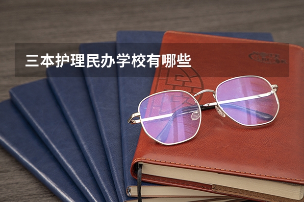 三本护理民办学校有哪些