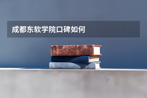 成都东软学院口碑如何