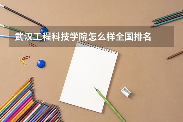 武汉工程科技学院怎么样全国排名