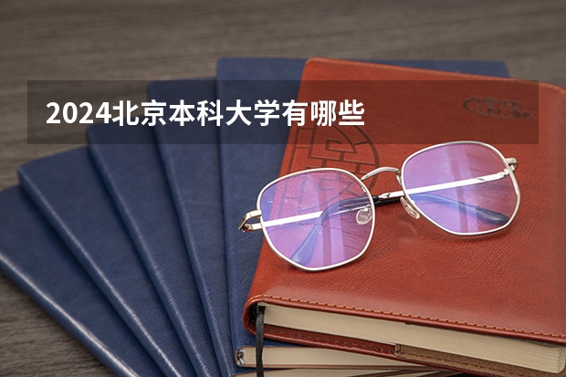 2024北京本科大学有哪些