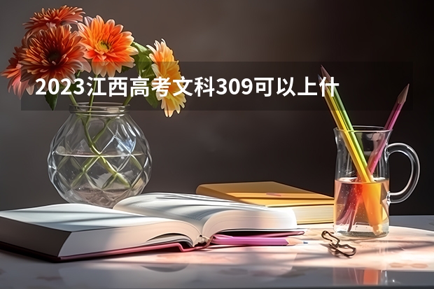 2023江西高考文科309可以上什么大学