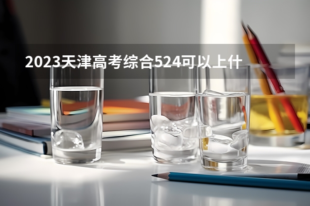 2023天津高考综合524可以上什么大学
