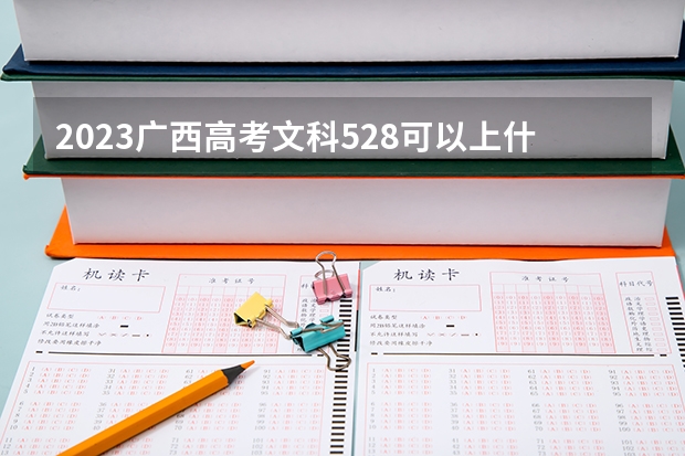 2023广西高考文科528可以上什么大学