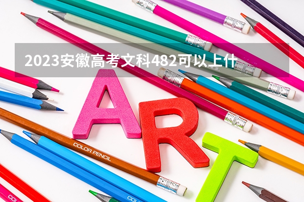 2023安徽高考文科482可以上什么大学